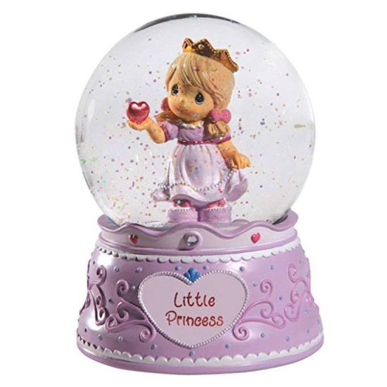 Little Princess Musical Water Globe Precious Moments - Click Image to Close