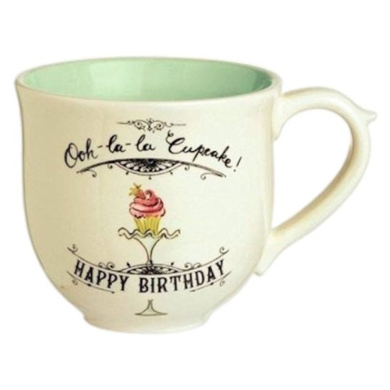 Ooh la la French Style Birthday Coffee Mug Grasslands Road - Click Image to Close