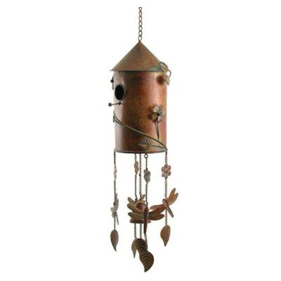 Wind Chime Birdhouse with Round Shape