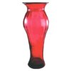 Gold Ruby Glass Vase 13 Inches Tall Fenton Glass