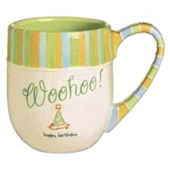 Woohoo Celebrate You Birthday Coffee Cup - Click Image to Close