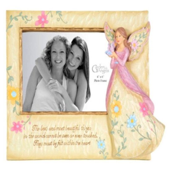 Angel with Butterfly Photo Frame Precious Moments - Click Image to Close