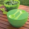 Salad Bowl Serving Set with Keep Cold Pack by Supreme Housewares