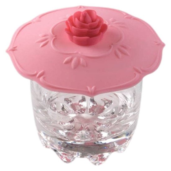 Magic Cup Cap Rose on Pink Base by Zans - Click Image to Close