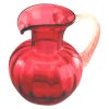 Gold Ruby Glass Pitcher 6 Inches Fenton Glass