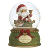 May Your Christmas Ring with Joy Santa Musical Water Globe