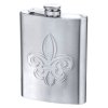 Fleur de Lis Stainless Steel Flask by Wilouby International