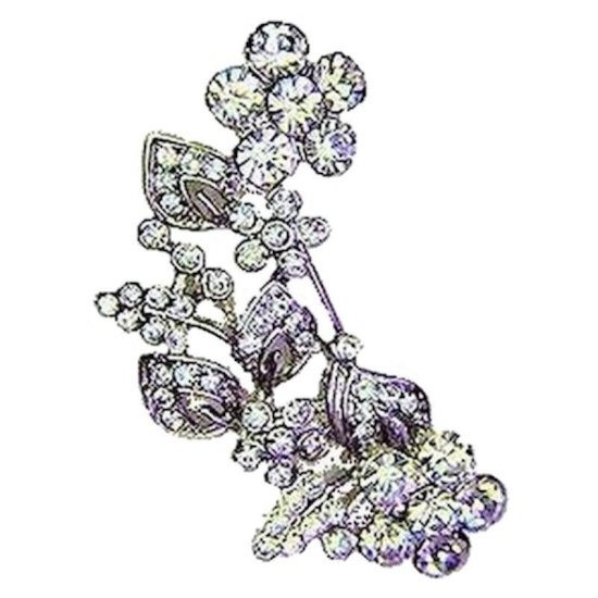 Flower Garland Lapel Pin by Spring Street Designs - Click Image to Close