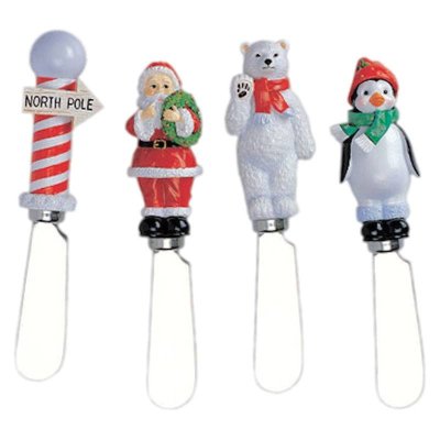 Cheese Spreader Set in Christmas Theme by Supreme Housewares