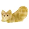 Buttercup Tabby Cat Figurine Fenton Glass