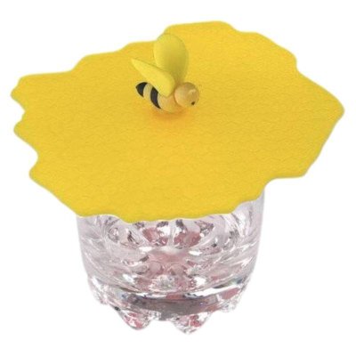 Magic Cup Cap Bee on Yellow Base by Zans
